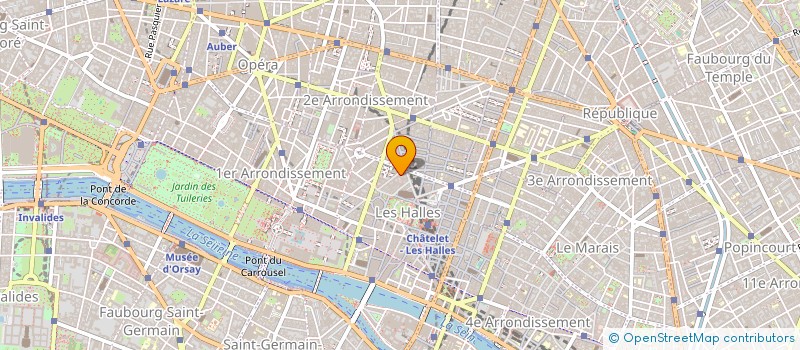 localisation de l'entreprise MONSIEUR DE BIDAULT à PARIS