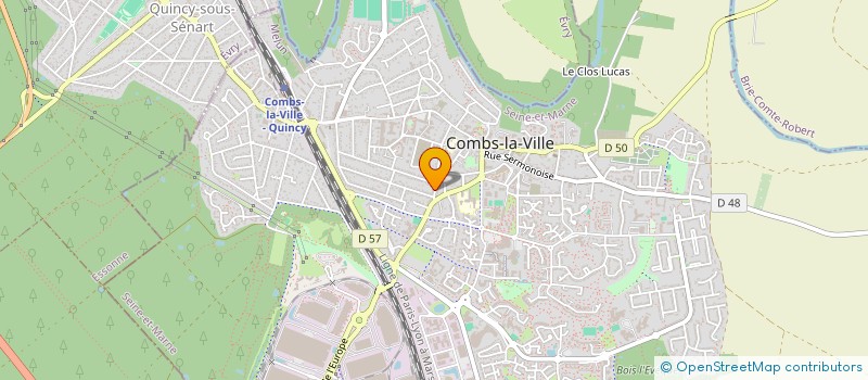 localisation de l'entreprise MONSIEUR DE DIAS à COMBS-LA-VILLE