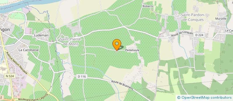 localisation de l'entreprise MONSIEUR DE GUILLOT  SAINT-PIERRE-DE-MONS