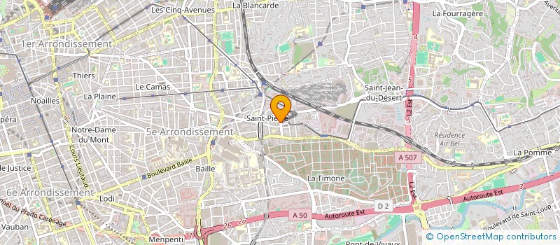 localisation de l'entreprise MONSIEUR DE MASI GENNARO à MARSEILLE