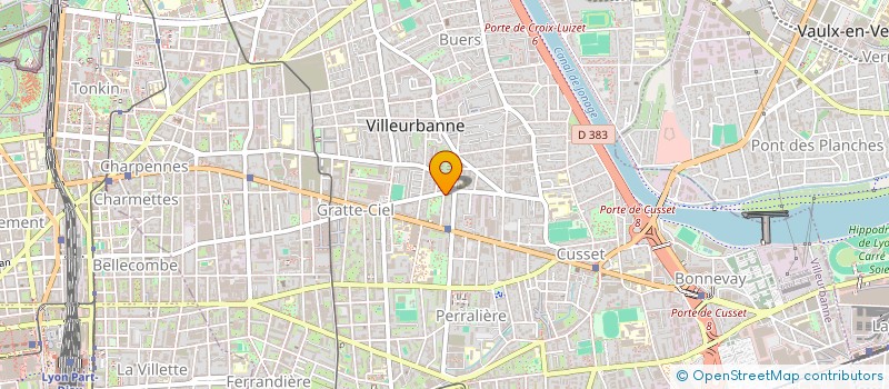 localisation de l'entreprise MONSIEUR DE ROMULO  VILLEURBANNE