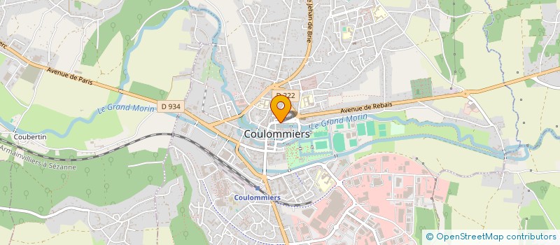 localisation de l'entreprise MONSIEUR DE SOUZA LAERCIO BEZERRA à COULOMMIERS