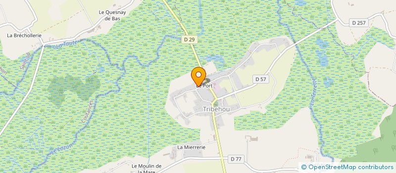 localisation de l'entreprise MONSIEUR DEAN ELDER  TRIBEHOU