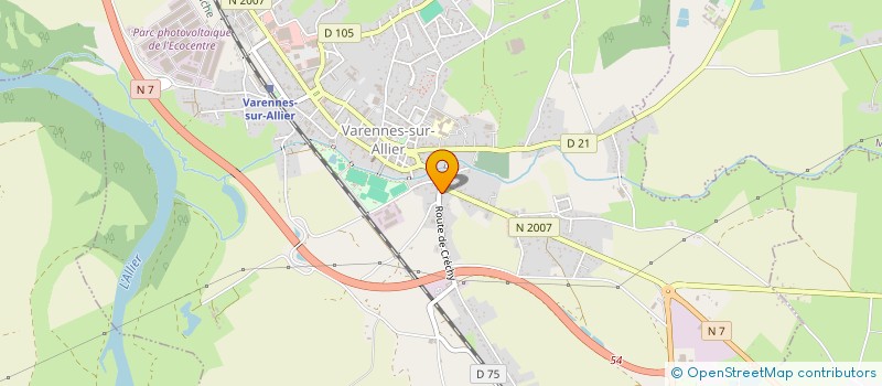 localisation de l'entreprise MONSIEUR DEAN HAMMOND à VARENNES-SUR-ALLIER