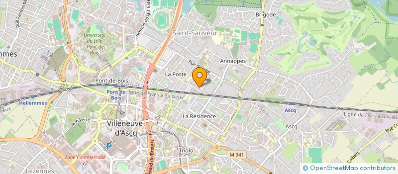 localisation de l'entreprise MONSIEUR DEAN MORGAN  VILLENEUVE-D'ASCQ