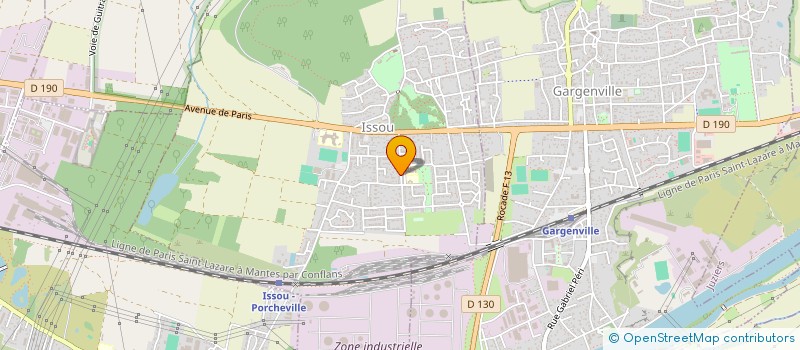 localisation de l'entreprise MONSIEUR DEAN STEFANESCU  ISSOU