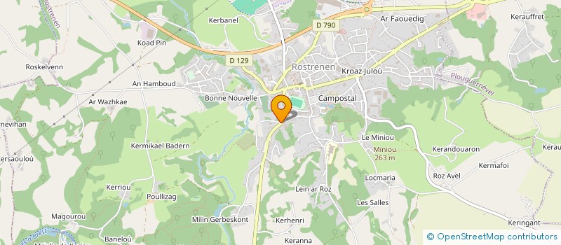 localisation de l'entreprise MONSIEUR DEAN TOGHER  MELLIONNEC