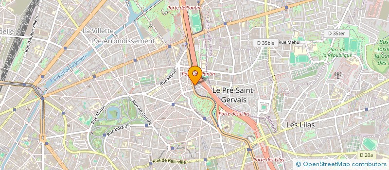 localisation de l'entreprise MONSIEUR DEAN TOUITOU  PARIS