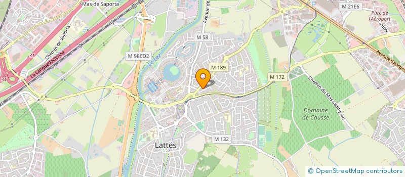 localisation de l'entreprise MONSIEUR DEAVY MORIZOT à LATTES