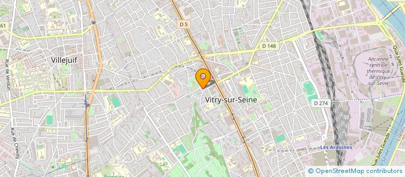 localisation de l'entreprise MONSIEUR DEBAO ZHU à VITRY-SUR-SEINE