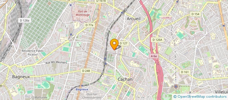 localisation de l'entreprise MONSIEUR DEBASIS PATRA à ARCUEIL