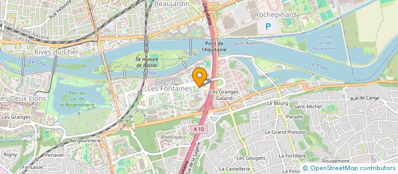 localisation de l'entreprise MONSIEUR DEBLEK BIHONEGN  TOURS