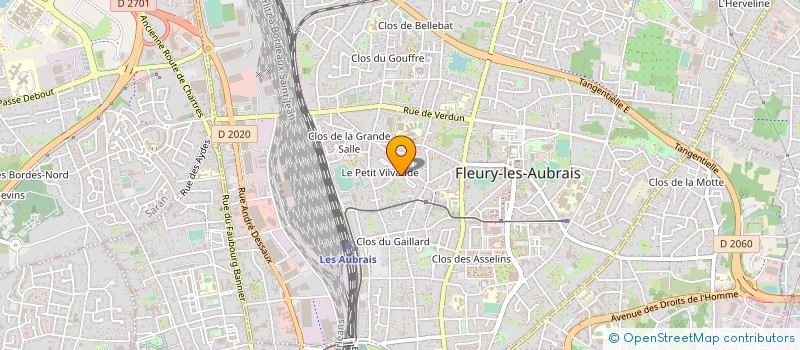 localisation de l'entreprise MONSIEUR DECIO DANIEL TELES GOMES à FLEURY-LES-AUBRAIS