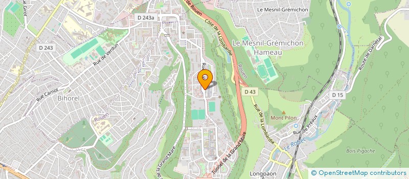 localisation de l'entreprise MONSIEUR DECO RUFOS  ROUEN