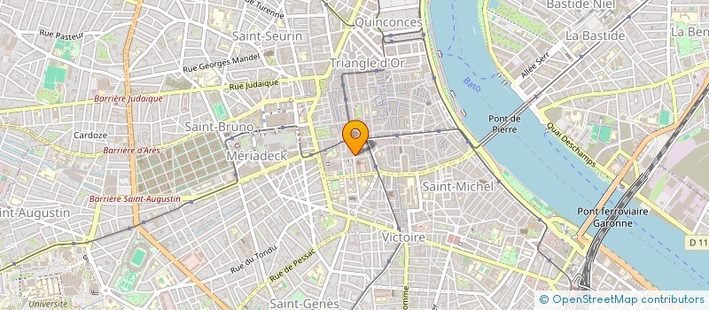 localisation de l'entreprise MONSIEUR DEDE LEGRAA  BORDEAUX