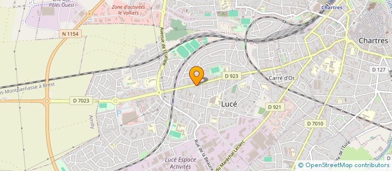 localisation de l'entreprise MONSIEUR DEDIEU DELORT à LUCE