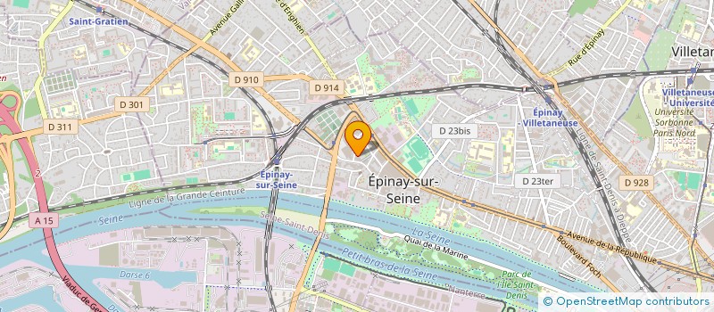 localisation de l'entreprise MONSIEUR DEEN DOSSOU à EPINAY-SUR-SEINE