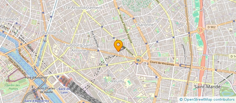 localisation de l'entreprise MONSIEUR DEENAMAUTH MATAWATTEE  PARIS