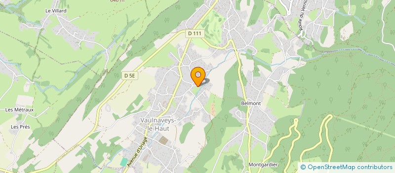 localisation de l'entreprise MONSIEUR DEEPAK GIRI à VAULNAVEYS-LE-HAUT