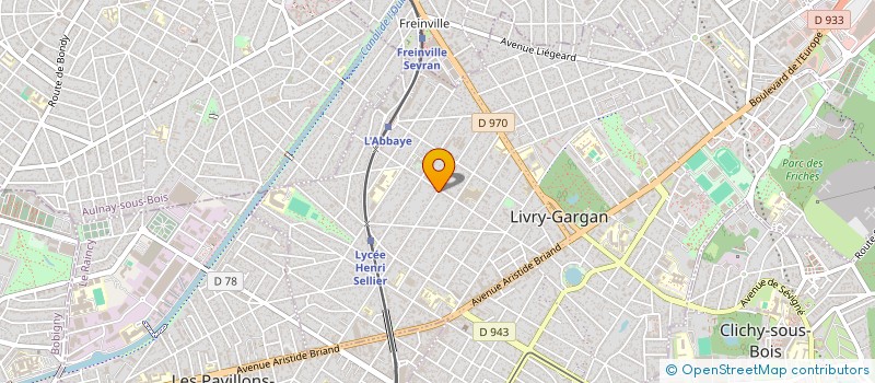 localisation de l'entreprise MONSIEUR DEEPAK SINGH  LIVRY-GARGAN