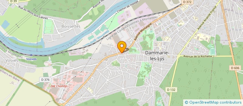 localisation de l'entreprise MONSIEUR DEEQ ABDI BARRE à DAMMARIE-LES-LYS
