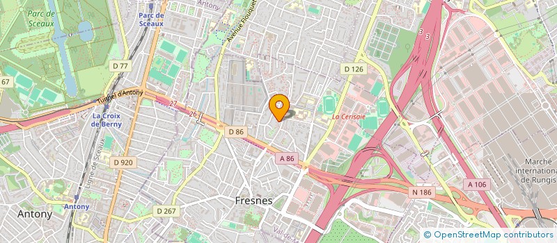 localisation de l'entreprise MONSIEUR DEGAULLE MULAMBA TSHITENGE  FRESNES