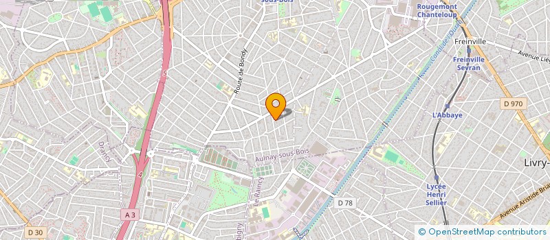 localisation de l'entreprise MONSIEUR DEGNON ADEBIAYE  AULNAY-SOUS-BOIS