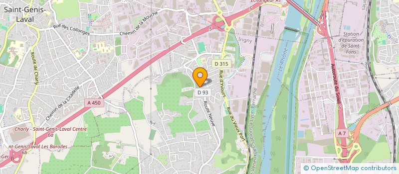 localisation de l'entreprise MONSIEUR DEILI MORNAGUI  IRIGNY