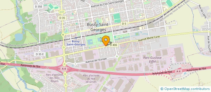 localisation de l'entreprise MONSIEUR DEIN-SENG WU  BUSSY-SAINT-GEORGES