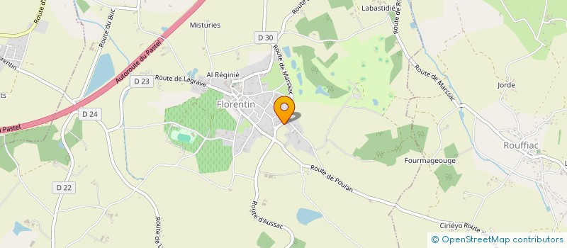 localisation de l'entreprise MONSIEUR DEIVY RICCIO  FLORENTIN