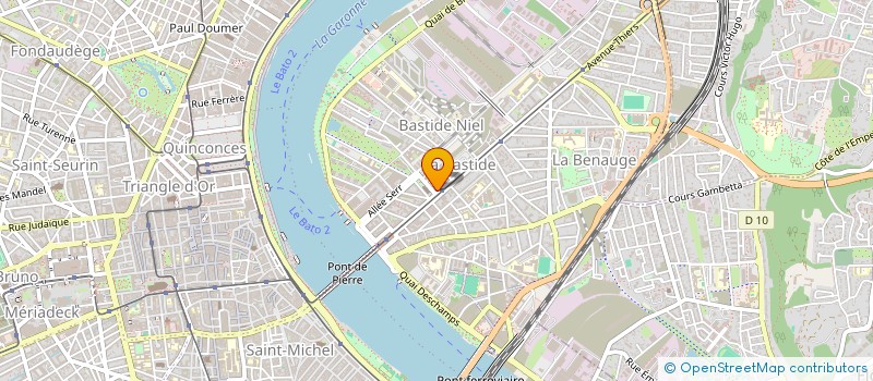 localisation de l'entreprise MONSIEUR DEJAN ILIC  BORDEAUX