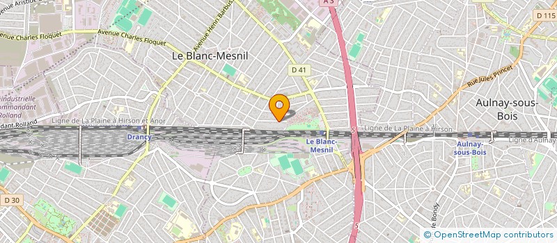 localisation de l'entreprise MONSIEUR DEJAN KOSTIC à LE BLANC-MESNIL