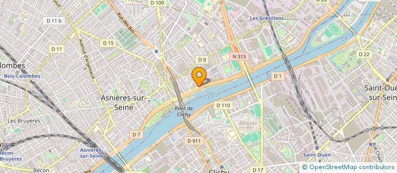 localisation de l'entreprise MONSIEUR DEJAN MILETIC  ASNIERES-SUR-SEINE