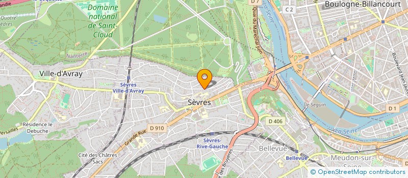 localisation de l'entreprise MONSIEUR DEJAN RANKOV à SEVRES