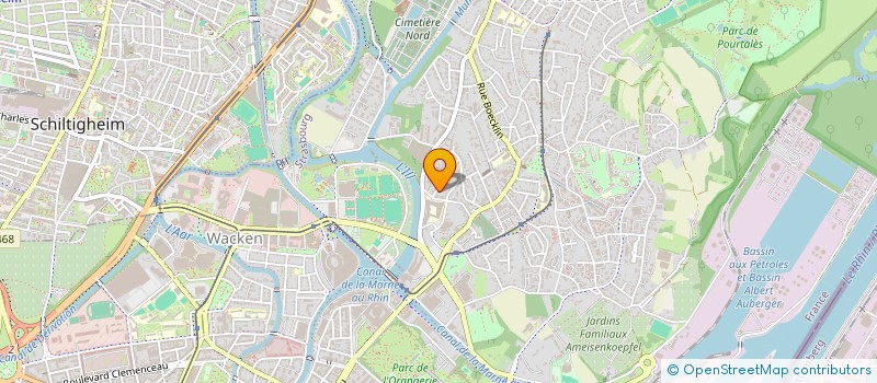 localisation de l'entreprise MONSIEUR DEJVID KURTISOV à STRASBOURG