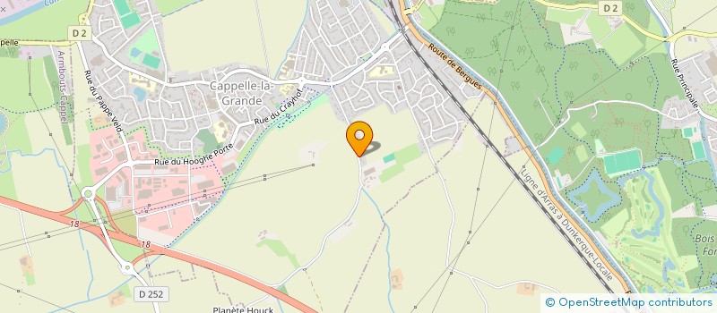 localisation de l'entreprise MONSIEUR DELANO DULORME  CAPPELLE-LA-GRANDE