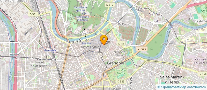 localisation de l'entreprise MONSIEUR DELAVAR IRANINASAB à GRENOBLE