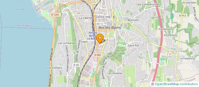 localisation de l'entreprise MONSIEUR DELCHO ATANASOV  AIX-LES-BAINS