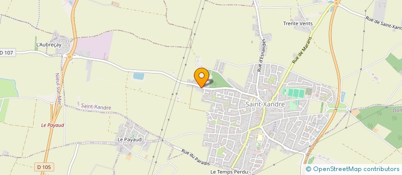localisation de l'entreprise MONSIEUR DELEURME DELEURME  SAINT-XANDRE