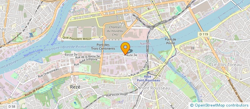 localisation de l'entreprise MONSIEUR DELICE BERENGER à REZE