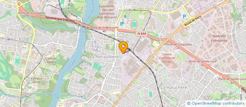 localisation de l'entreprise MONSIEUR DELIL CHIKHABDI  NANTES