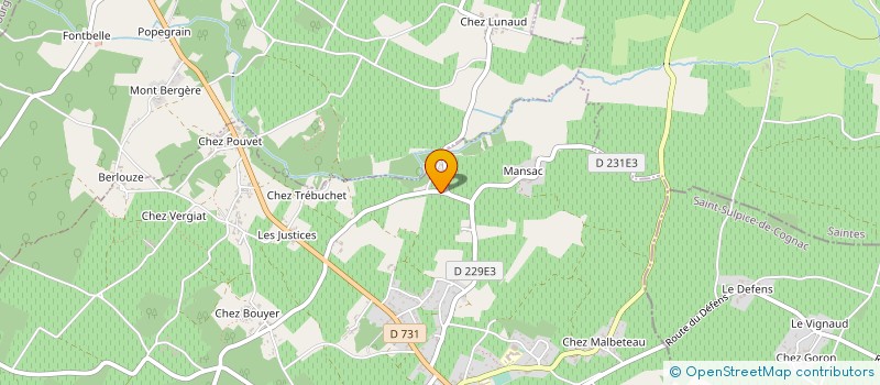 localisation de l'entreprise MONSIEUR DELILLE GAUDIN à AUJAC