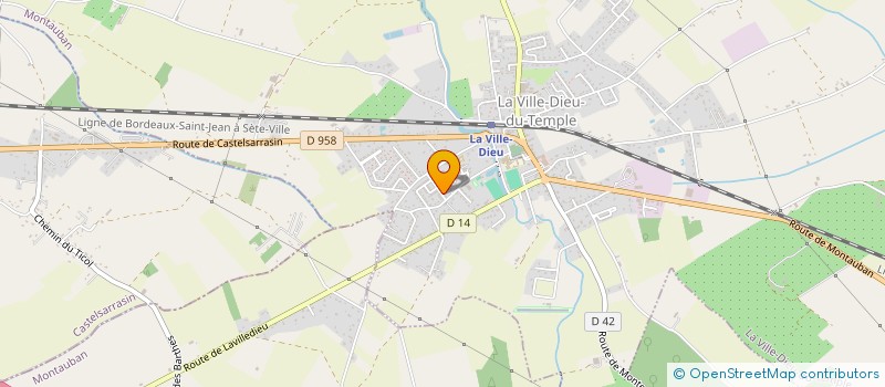 localisation de l'entreprise MONSIEUR DELLAWER JABARKHEL  LA VILLE-DIEU-DU-TEMPLE