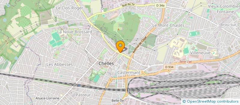 localisation de l'entreprise MONSIEUR DELOBEL YANIS JUNIOR MARTIAL DUBOIS  CHELLES