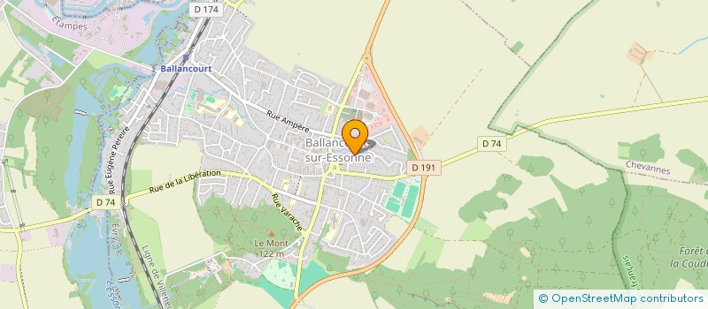 localisation de l'entreprise MONSIEUR DELPHIN ABALLO  BALLANCOURT-SUR-ESSONNE