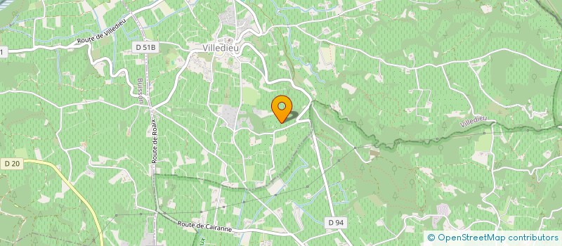 localisation de l'entreprise MONSIEUR DELPHIN BLANC  VILLEDIEU