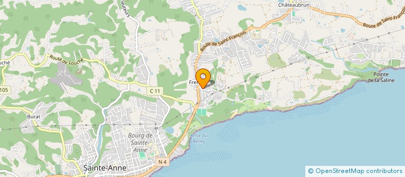 localisation de l'entreprise MONSIEUR DELPHIN GRENON à SAINTE-ANNE
