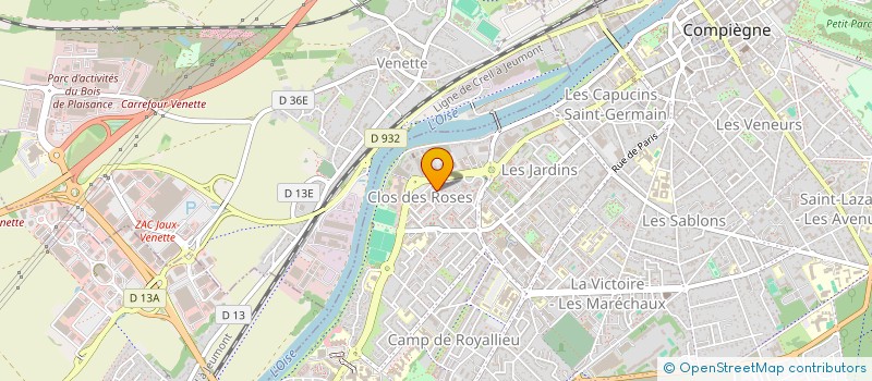 localisation de l'entreprise MONSIEUR DELPHIN PIERRON  PARIS