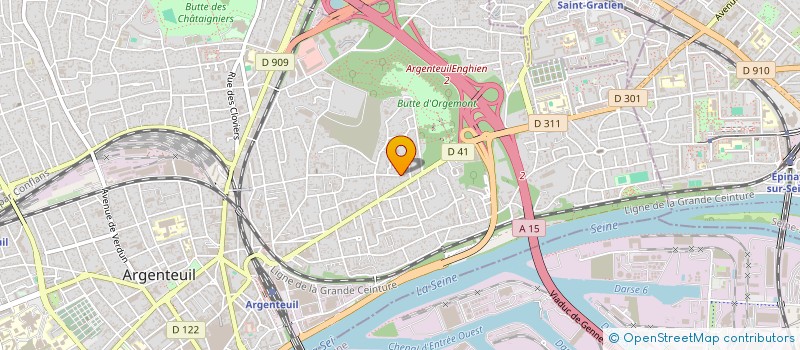 localisation de l'entreprise MONSIEUR DELWAR AHMED  ARGENTEUIL