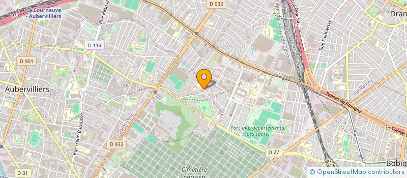 localisation de l'entreprise MONSIEUR DELWAR JILANI  PANTIN